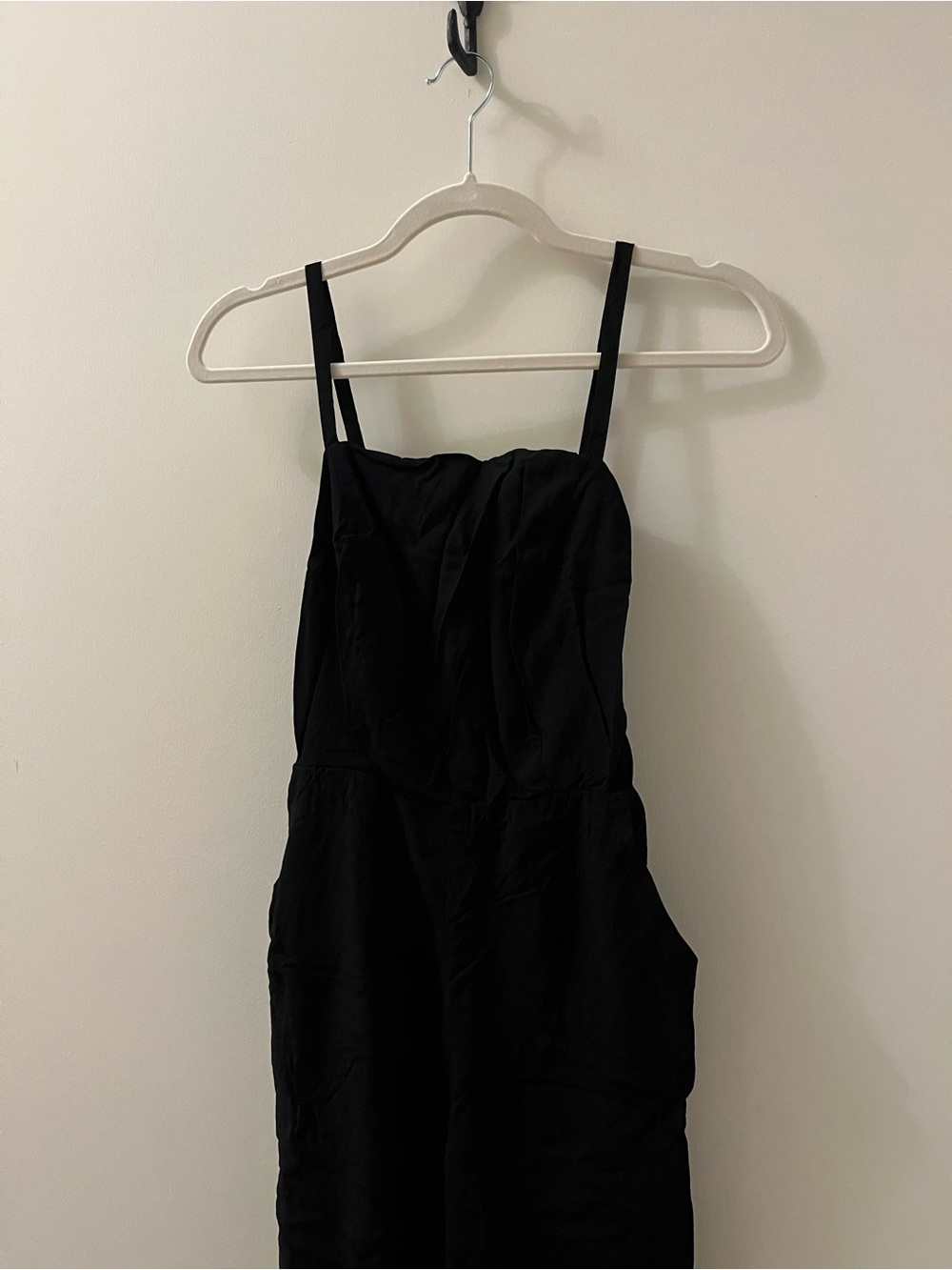 Old Navy Women Black One-Piece Romper with Straps
